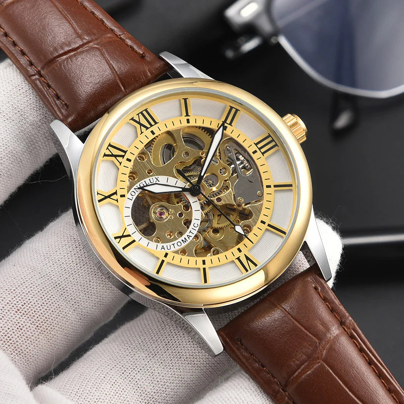 Triovra - Edelstahl Uhr + Gratis Case